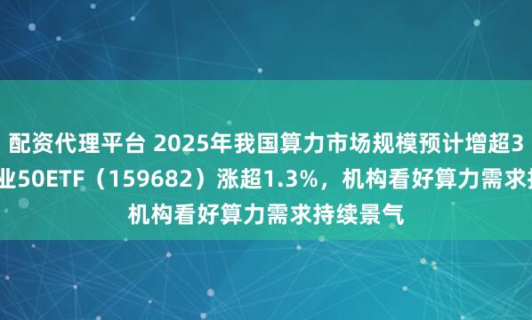 配资代理平台 2025年我国算力市场规模预计增超30%，创业50ETF（159682）涨超1.3%，机构看好算力需求持续景气